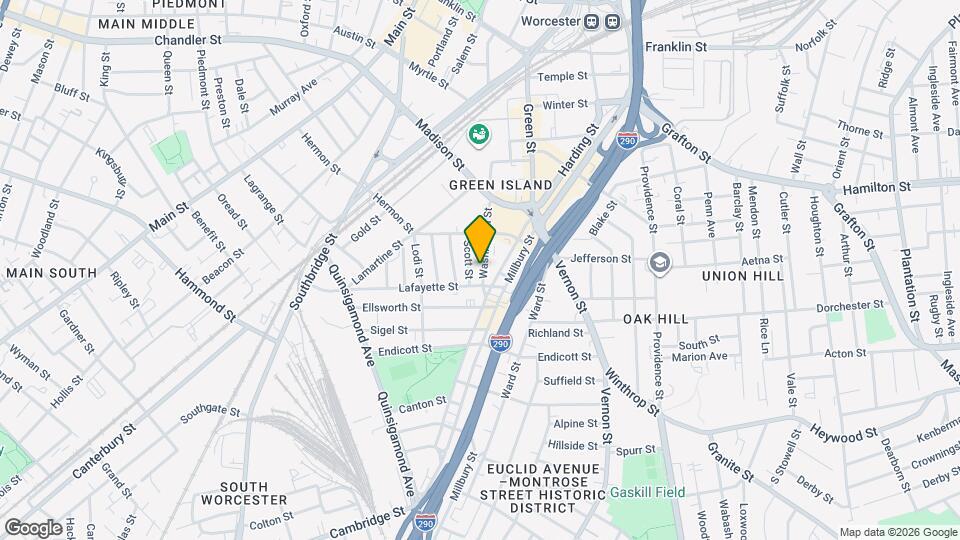 177 Washington St Map and Location Details