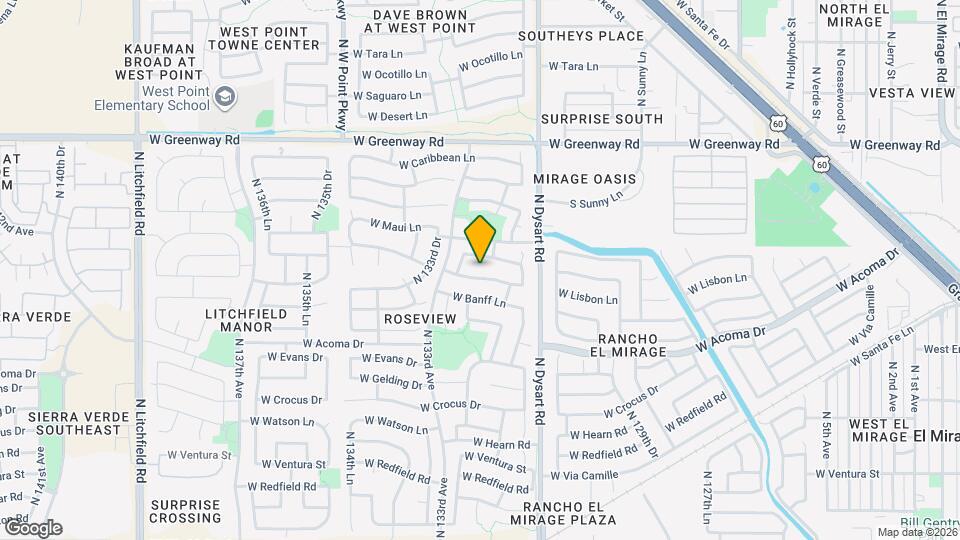 13216 W Mauna Loa Ln Mapa y Detalles de la Ubicación