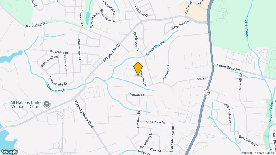 6911 Agnew Dr Map and Location Details