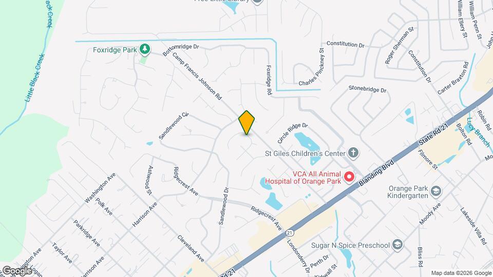 806 Hardwood St Map and Location Details