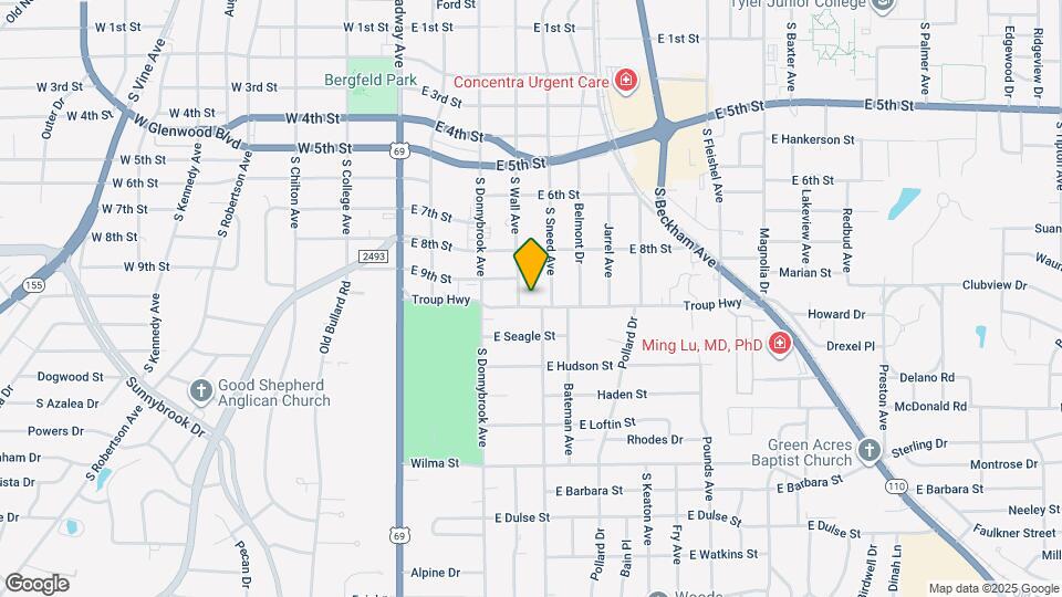 508 Troup Hwy Map and Location Details