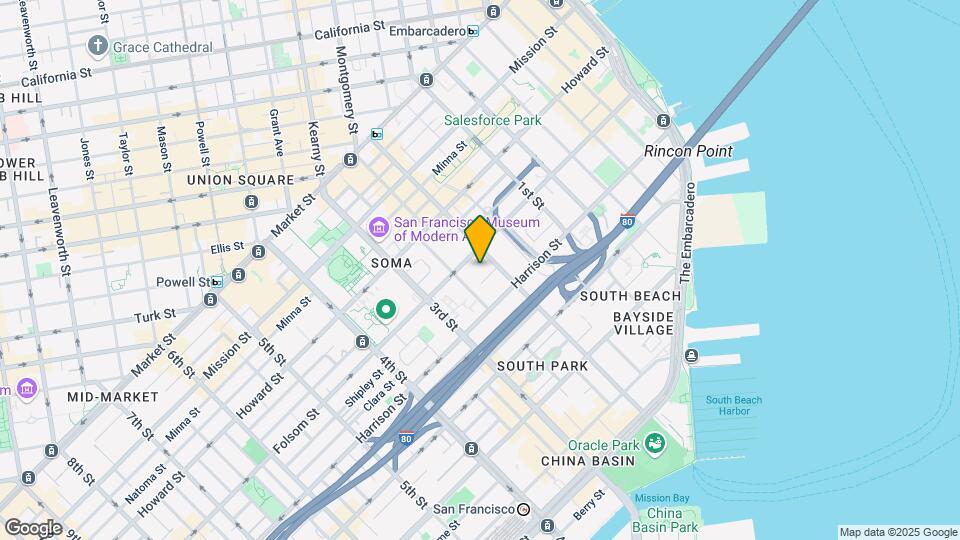 631 Folsom St-Unit -9C Mapa y Detalles de la Ubicación