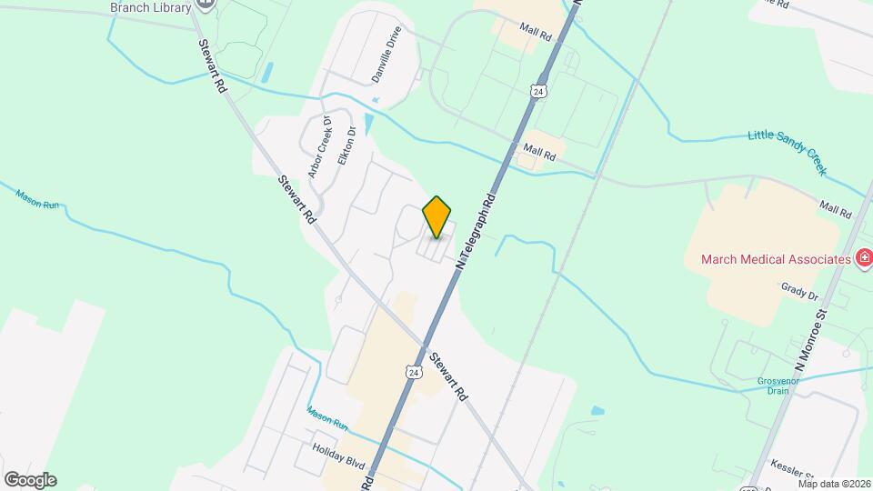 1811 N Telegraph Rd Map and Location Details