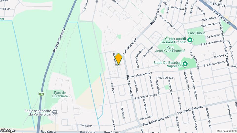 363 Massé Rue Map and Location Details