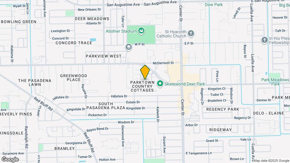 500 W Pasadena Blvd Map and Location Details