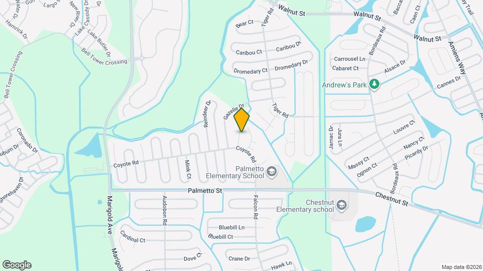 609 Tamarin Ln Map and Location Details
