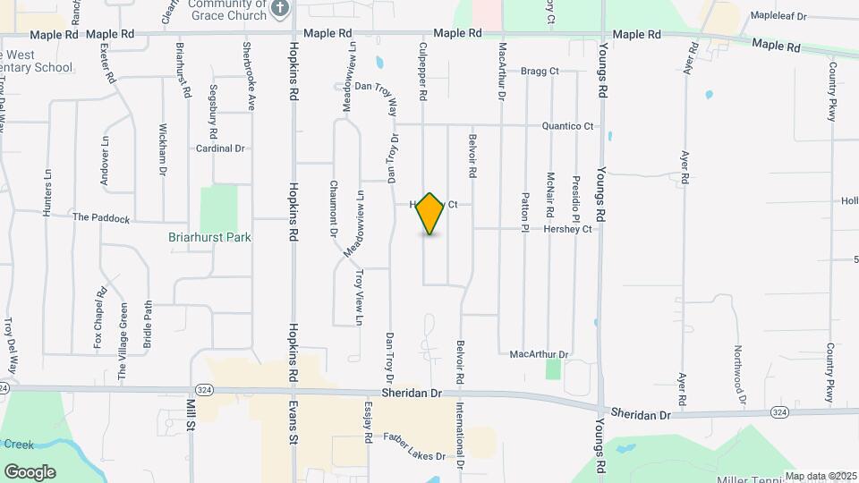 210 Culpepper Rd Map and Location Details