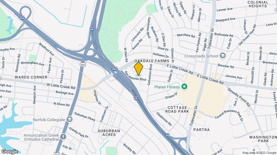 352 San Antonio Blvd Map and Location Details