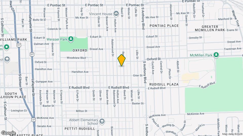 3528 Reed St Map and Location Details