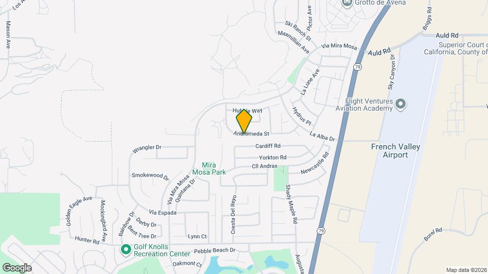 29591 Andromeda St Map and Location Details