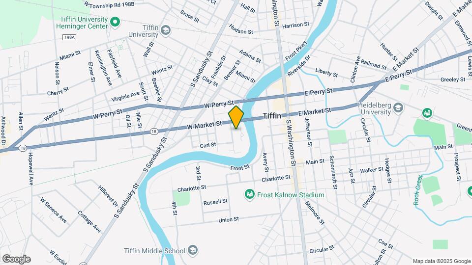 25 Saint Clair St Mapa y Detalles de la Ubicación