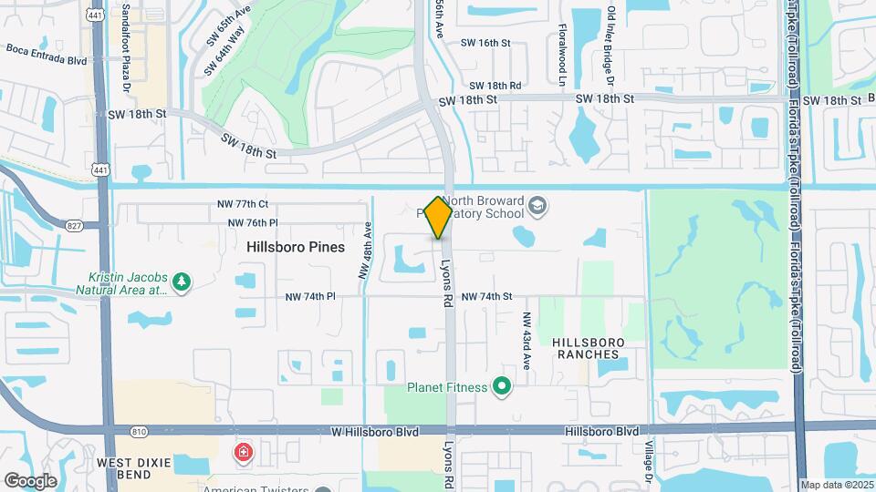 7570 NW 47th Ave Map and Location Details