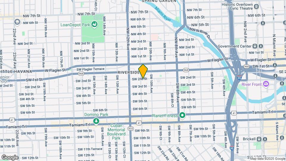 1060 SW 2nd St Map and Location Details