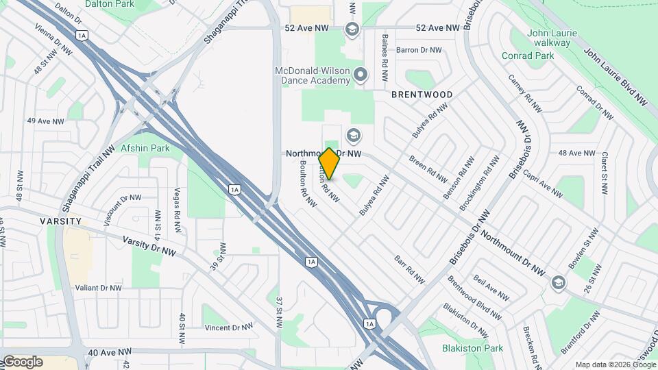 3512 Button Rd NW Map and Location Details