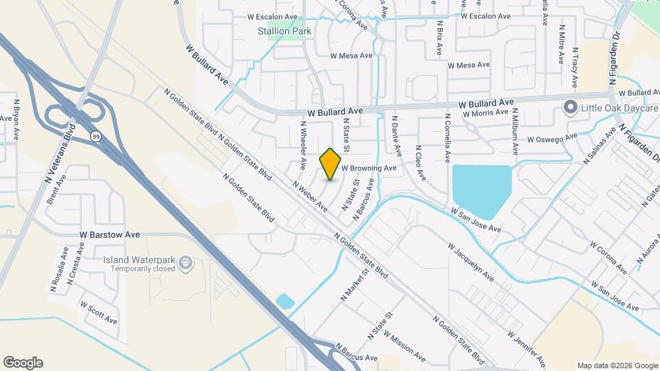 5560 N Ellendale Ave Map and Location Details