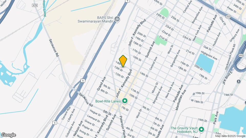 1208 13th St Mapa y Detalles de la Ubicación