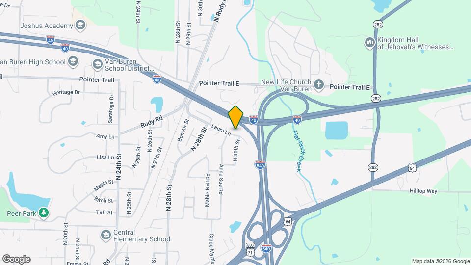 2913 Laura Ln Map and Location Details