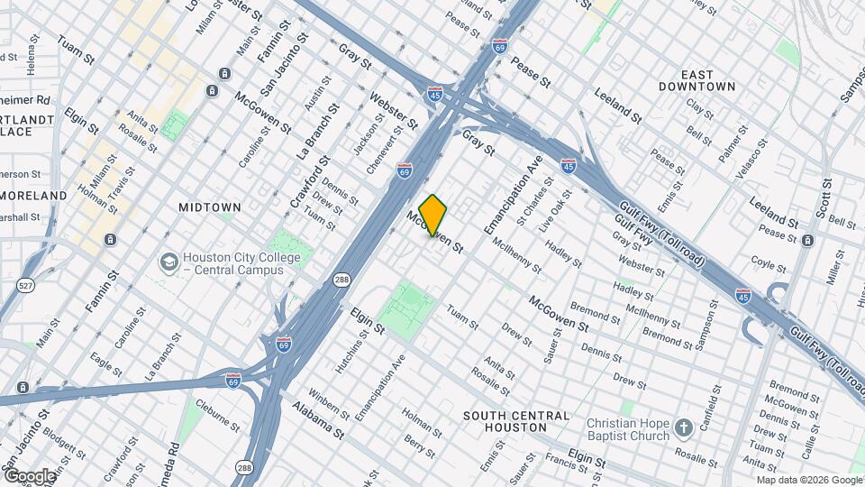 2613 Hutchins St Map and Location Details