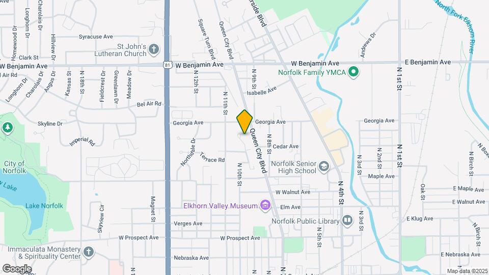 1004 N 10th St, Unit Unit 101 Map and Location Details