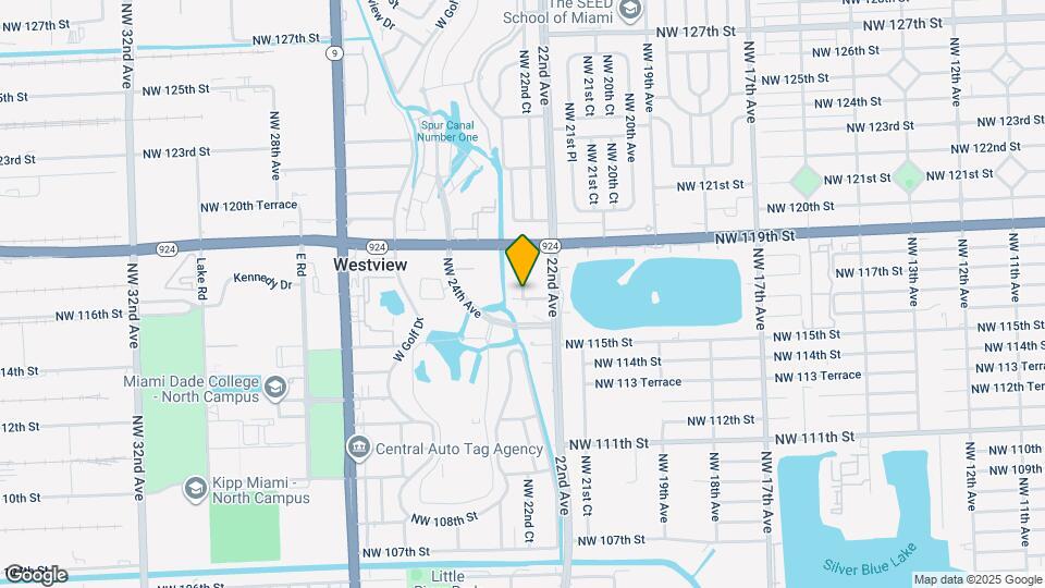 11717 NW 22nd Ct Map and Location Details