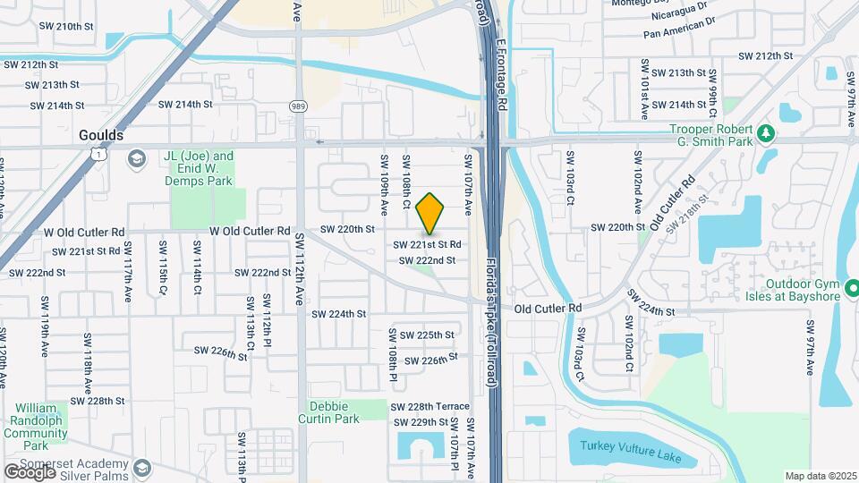 10791 SW 221st St Rd Map and Location Details