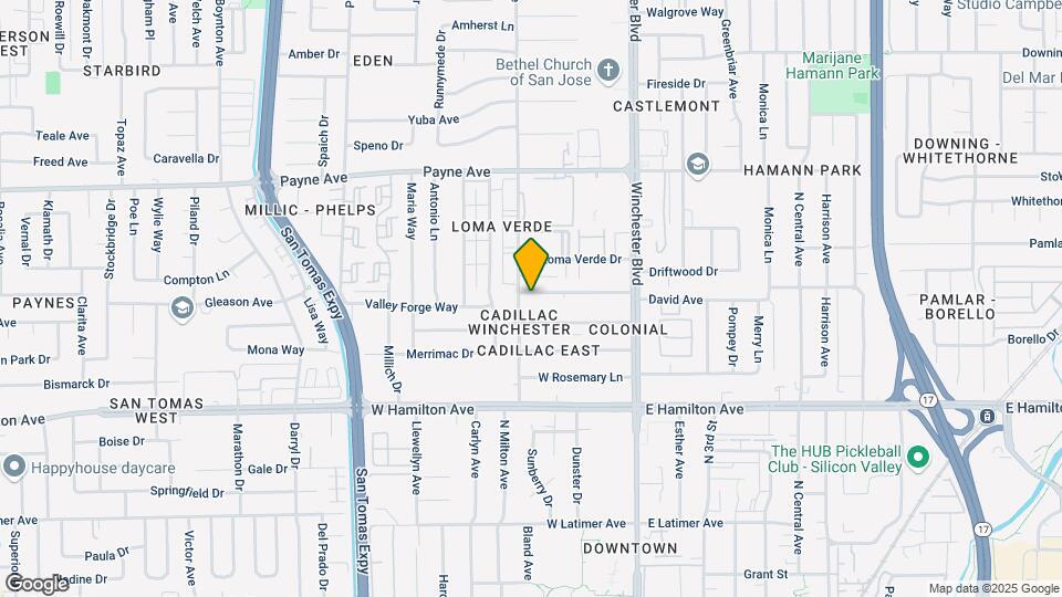 3242 Williamsburg Drive Map and Location Details