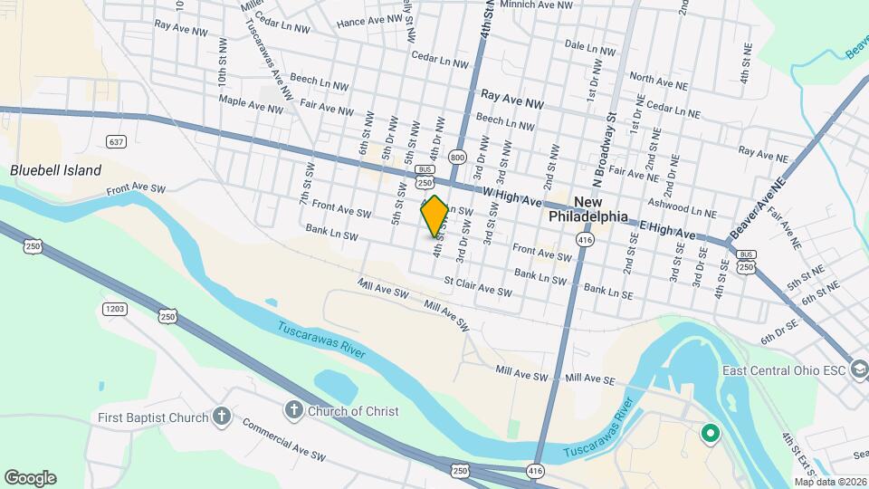 212 4th St SW Map and Location Details