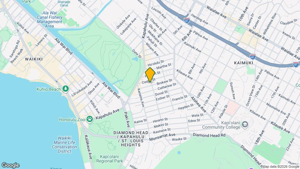 3353 Campbell Ave Map and Location Details