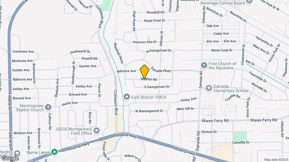 3548 Mayfair Rd Map and Location Details