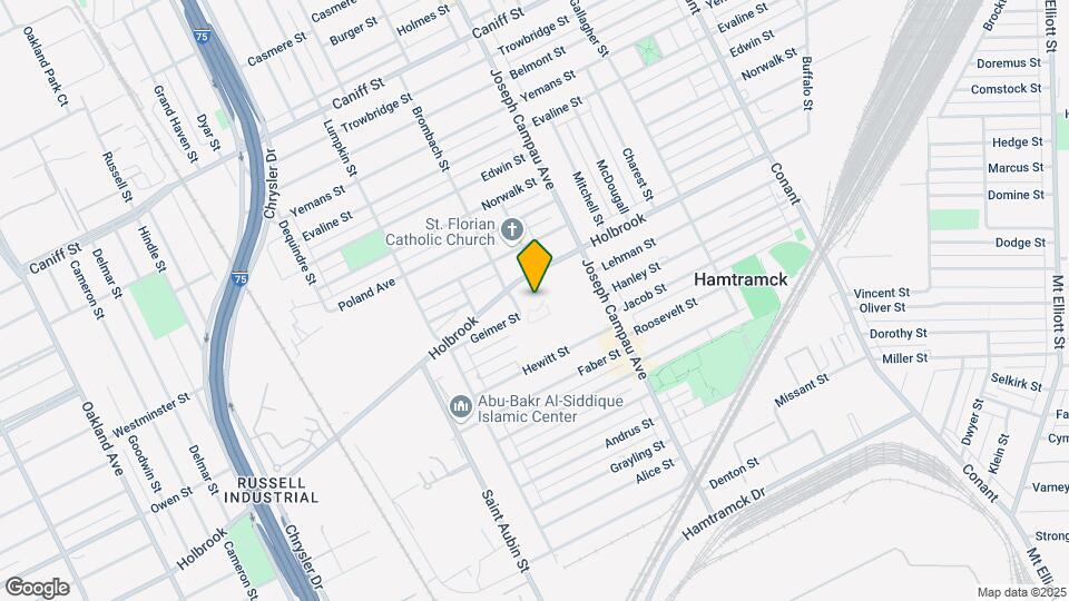 Hamtramck Senior Plaza Map and Location Details