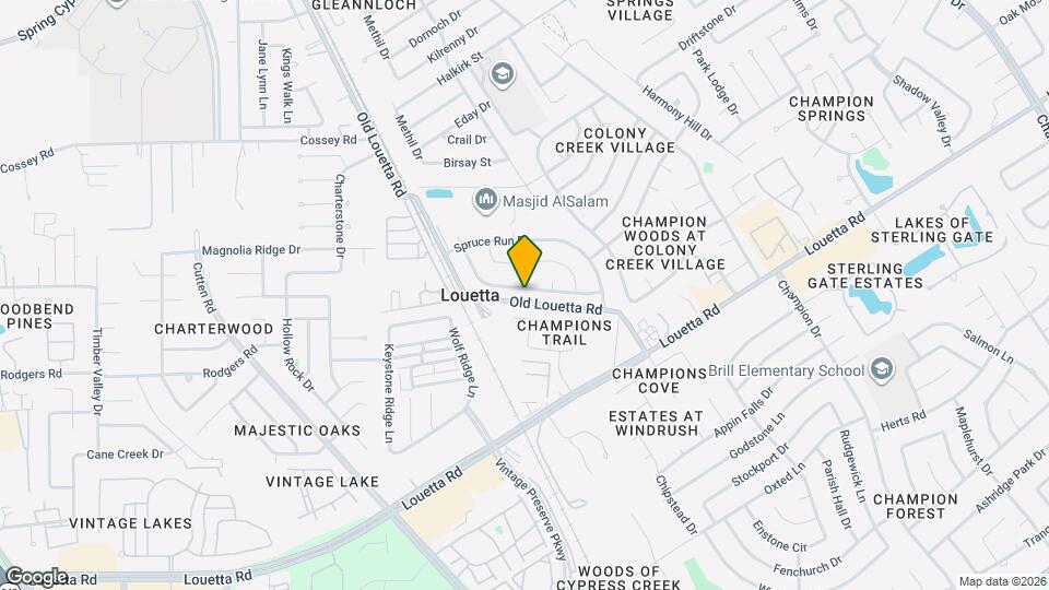 9723 Orangevale Dr Map and Location Details