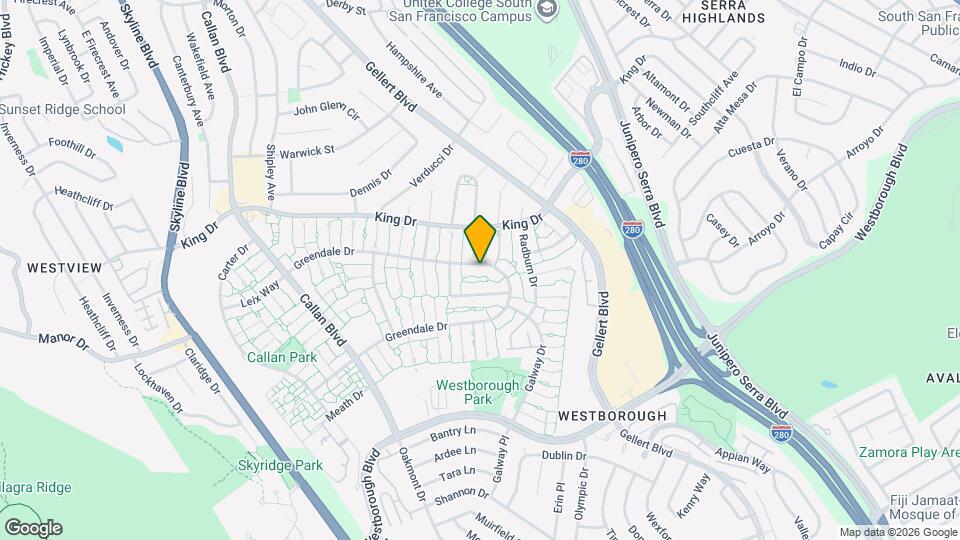 2419 Greendale Dr Map and Location Details