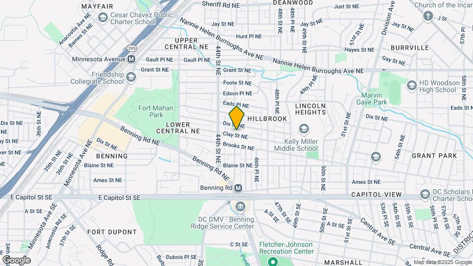 4500 Clay St NE Map and Location Details