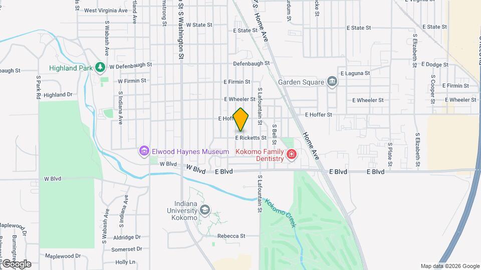 1833 S Market St Map and Location Details