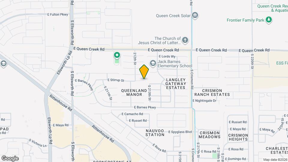 21842 E Stirrup St Map and Location Details