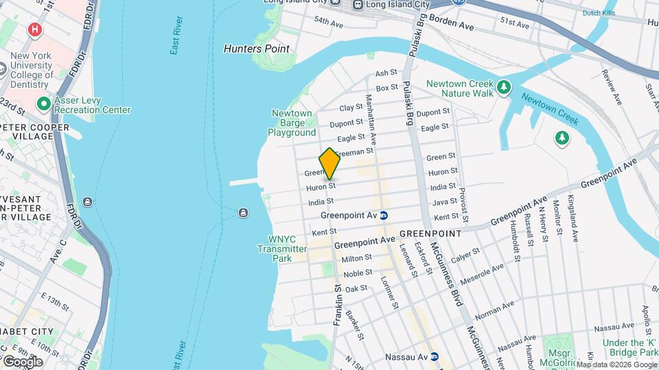 210 Franklin St Mapa y Detalles de la Ubicación