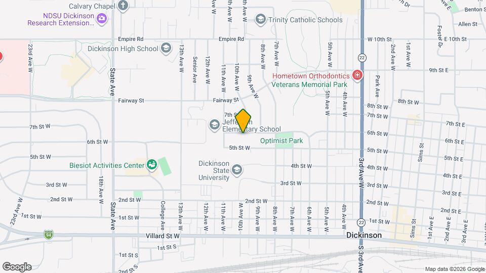 987 6th St W Map and Location Details