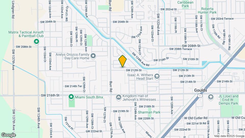 12558 SW 211th Terrace Map and Location Details