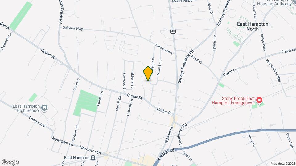 7 Miller Ln W Map and Location Details