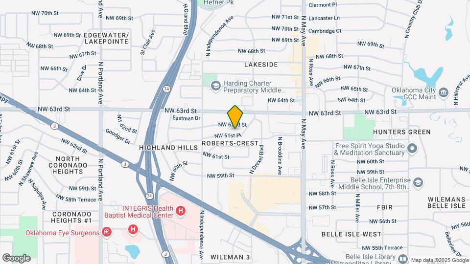 3109 NW 61st Pl Map and Location Details