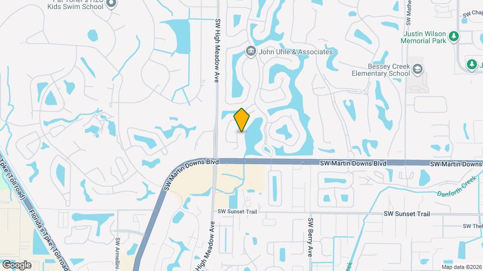 2442 SW Danbury Ln Map and Location Details
