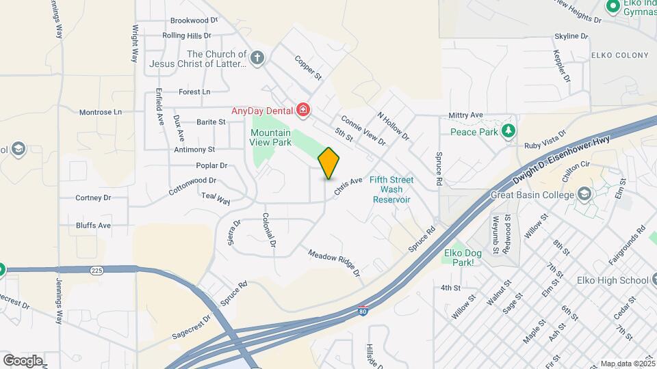 2316 Sierra Dr Map and Location Details