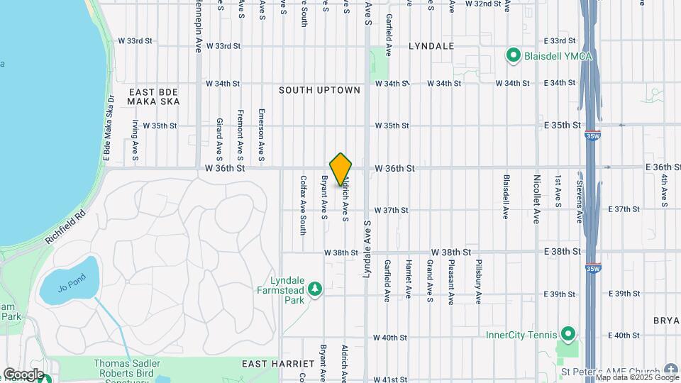 3630 Aldrich Ave S, Unit 1 Map and Location Details