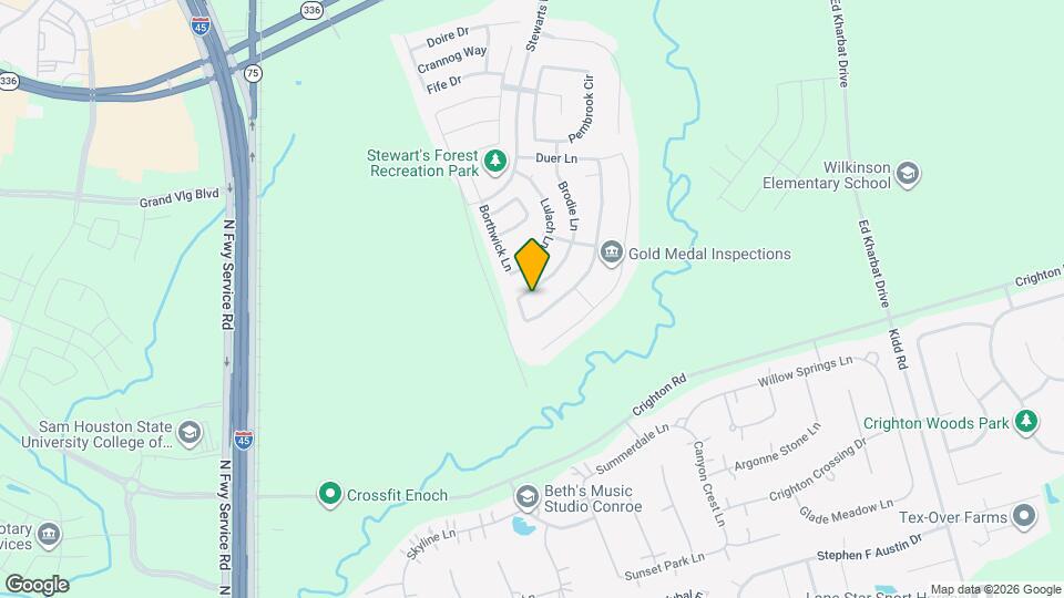 2051 Brodie Ln Map and Location Details