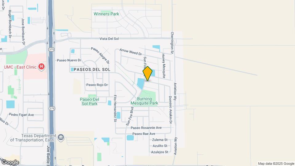 12604 Josie Tinajero Ave Mapa y Detalles de la Ubicación