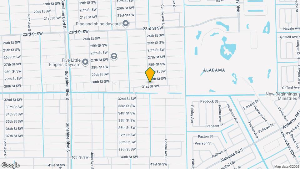 2618 31st St SW Map and Location Details