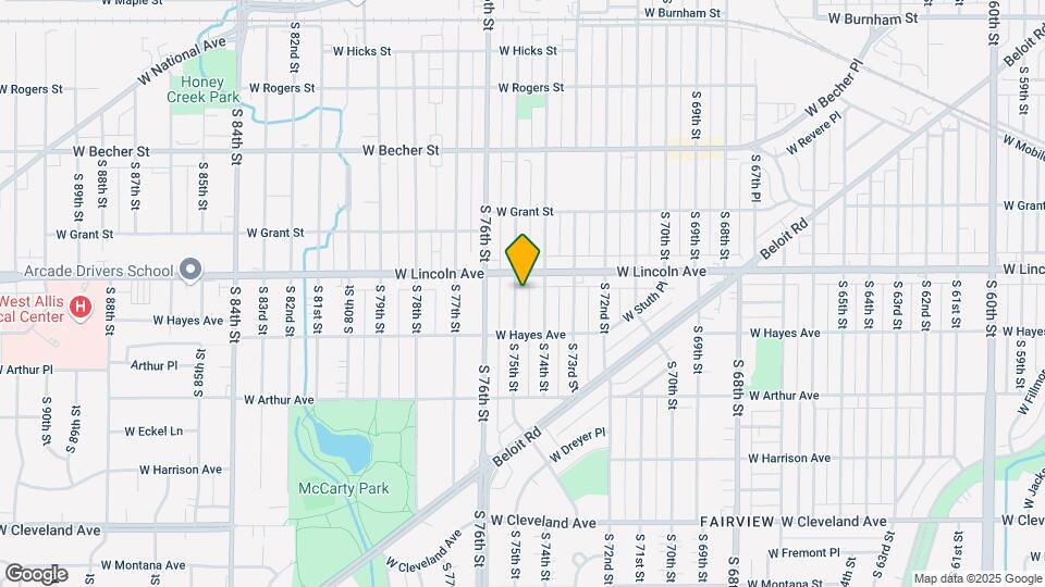 2326 S 75th St Map and Location Details