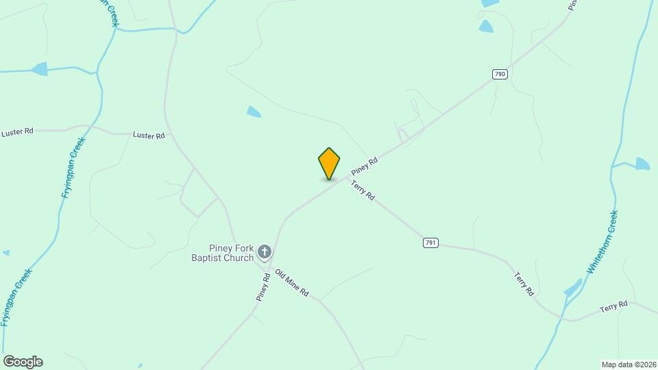 2885 Piney Rd Map and Location Details