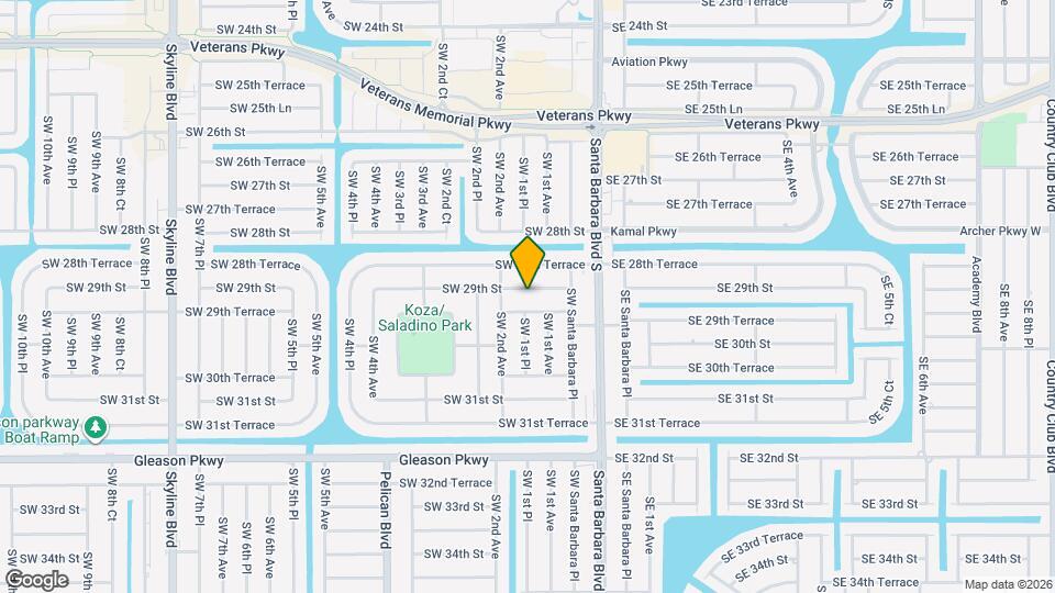 140 SW 29th St Map and Location Details