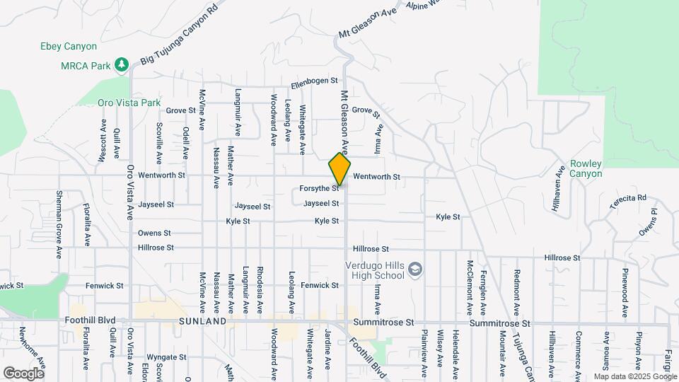 7810 Forsythe St Map and Location Details